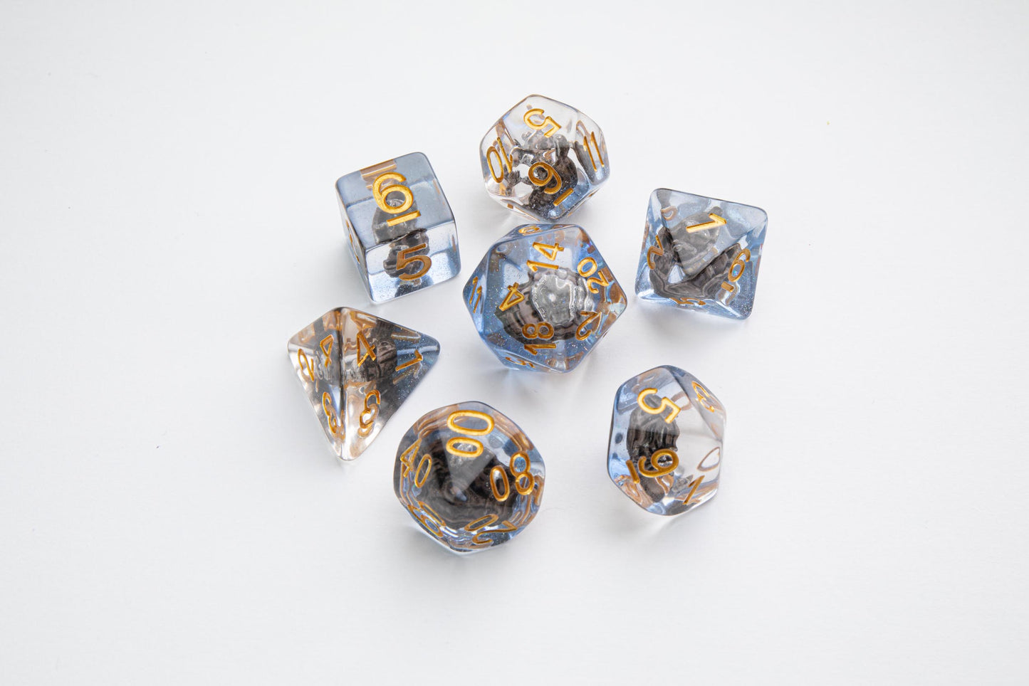 DICE Embraced Cursed Ship RPG Dice Set 7pcs