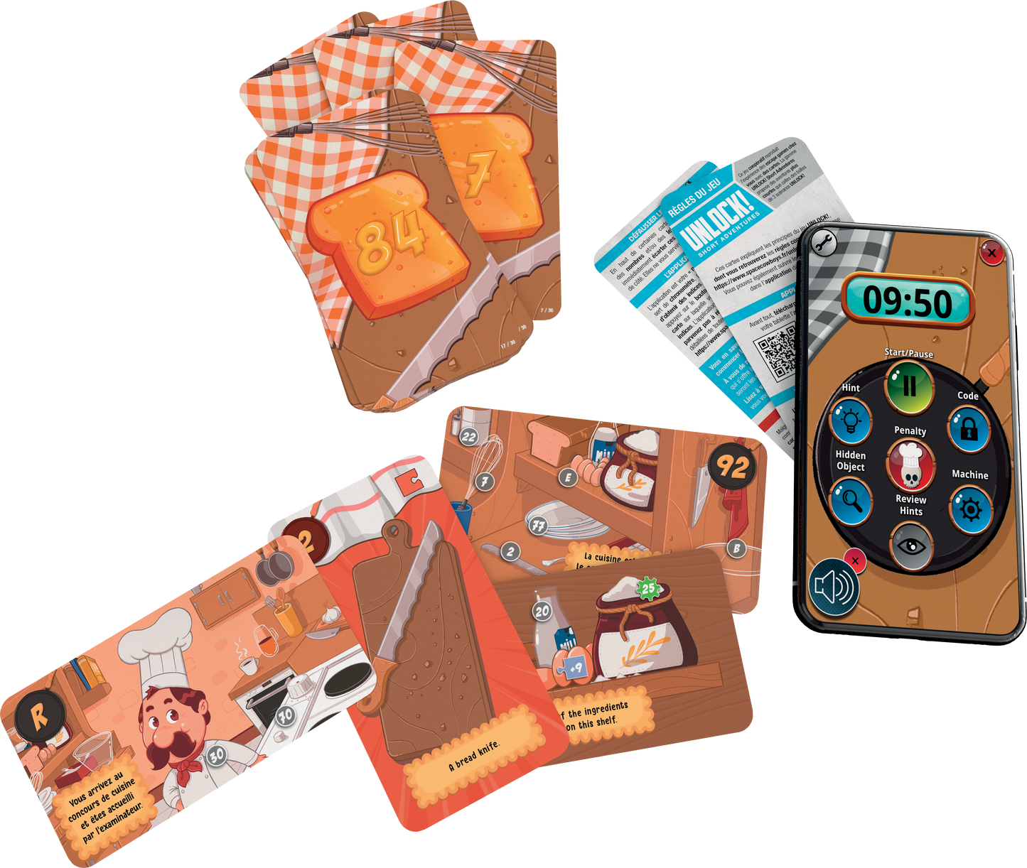 Unlock! Korte Avonturen Paniek in de keuken