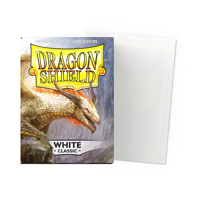 SLEEVES Dragon Shield - White (100ct)