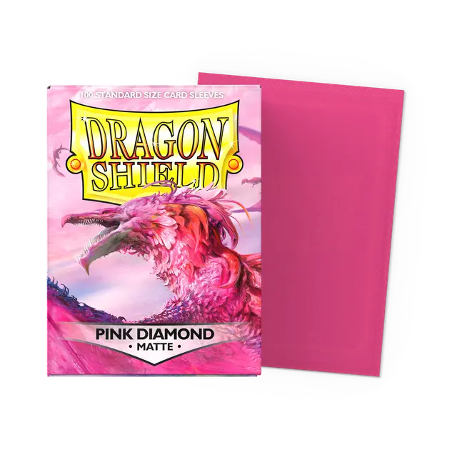 SLEEVES Dragon Shield Matte Pink Diamond (100ct)