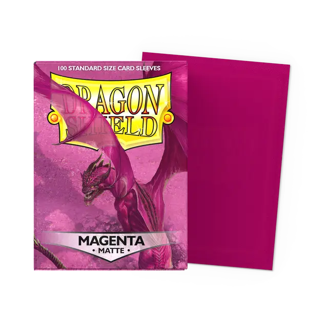 SLEEVES Dragon Shield MATTE - Magenta (100ct)