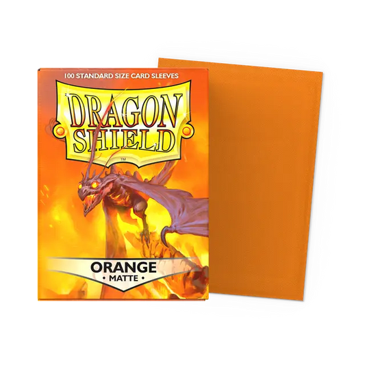 SLEEVES Dragon Shield MATTE - Orange (100ct)