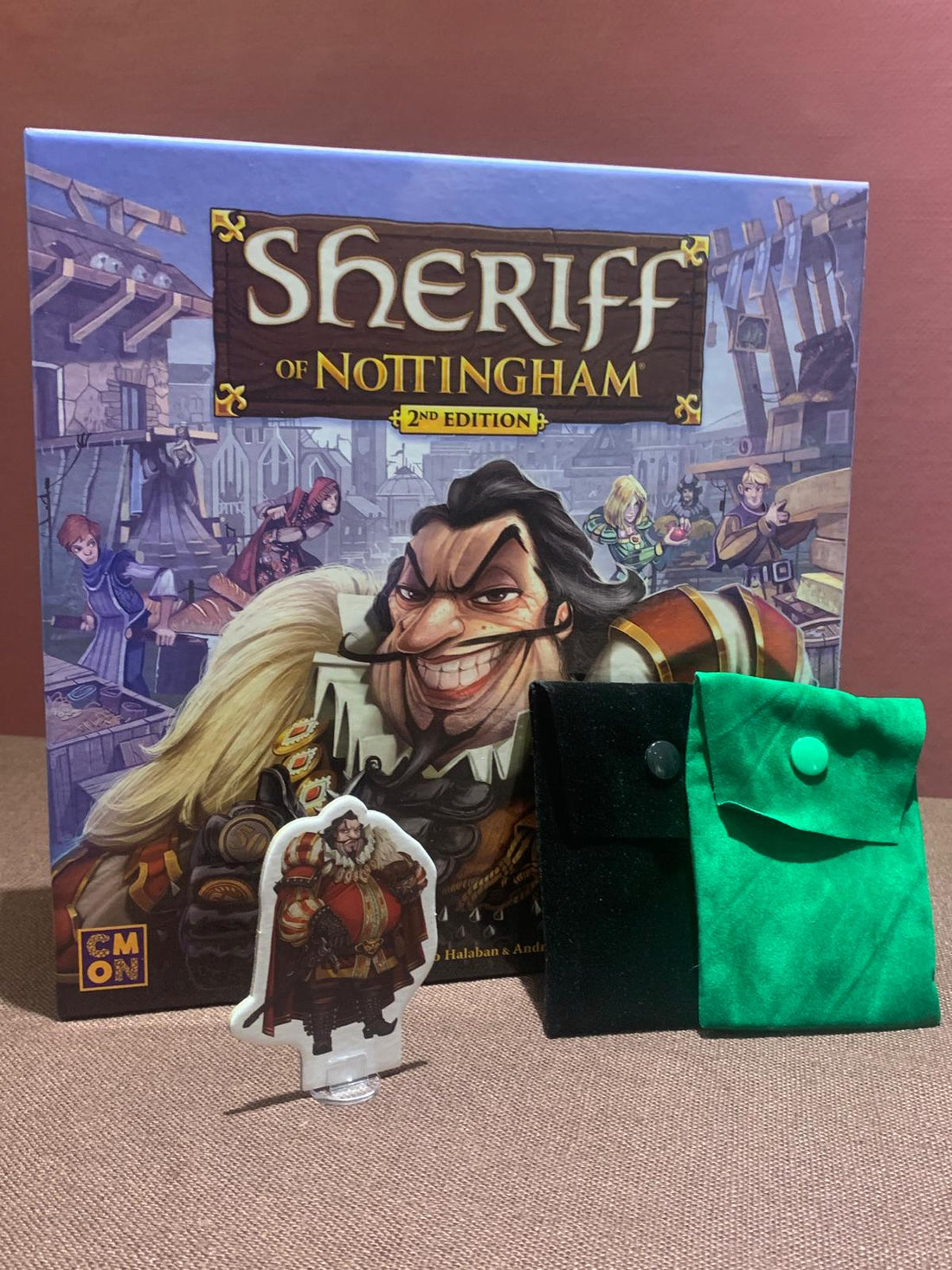 Small Cloth Bags and Why We Play Boardgames, Sheriff of Nottingham 2nd Edition