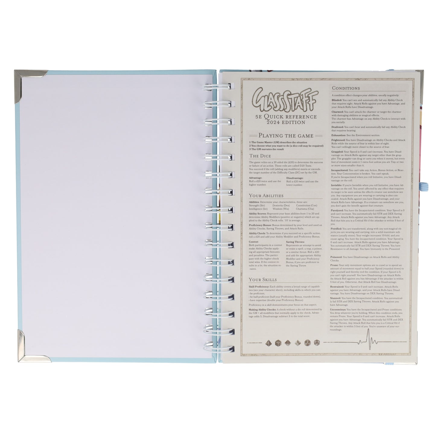 Meowster of the Dungeon Spiral Notebook