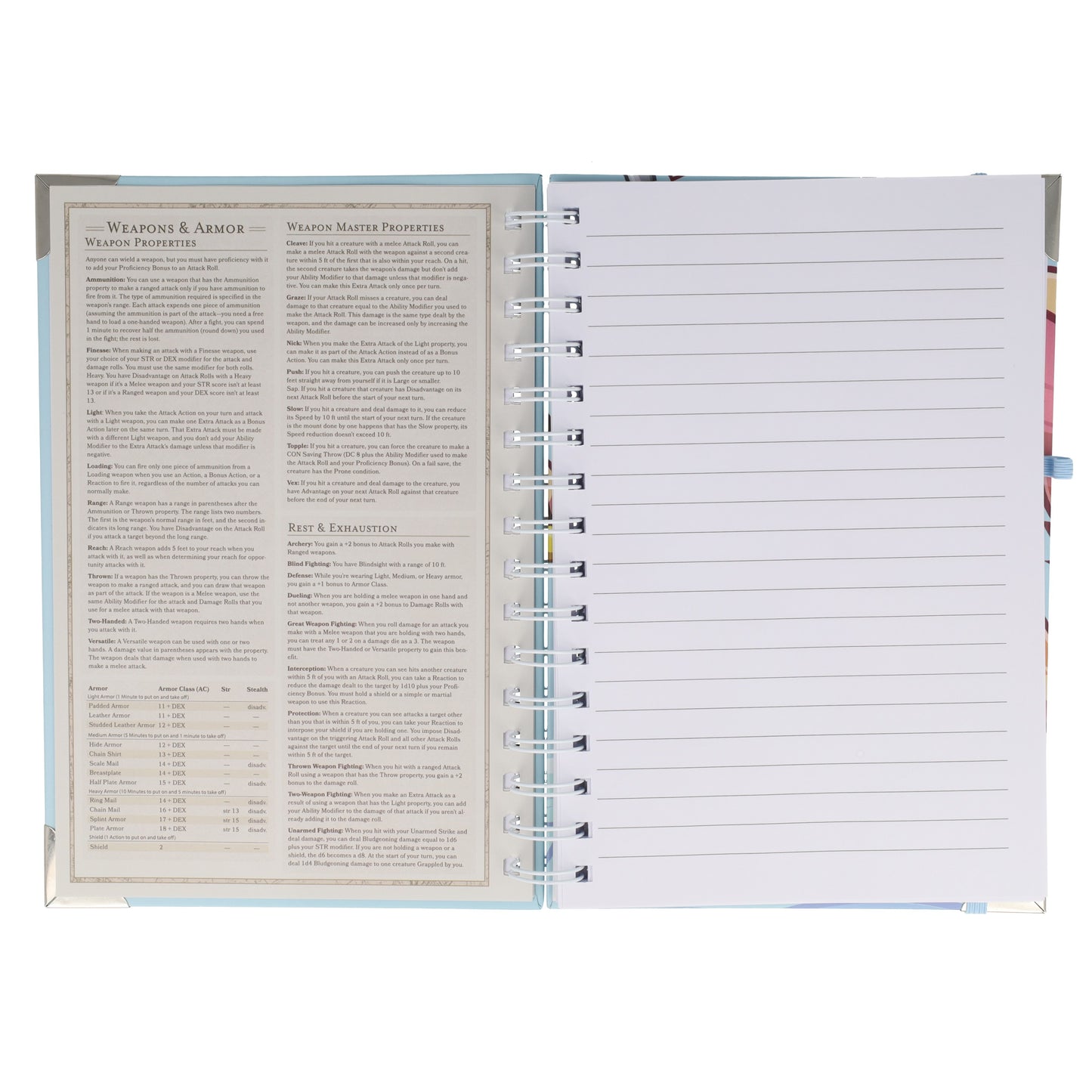 Dungeons and Doggos Spiral Notebook