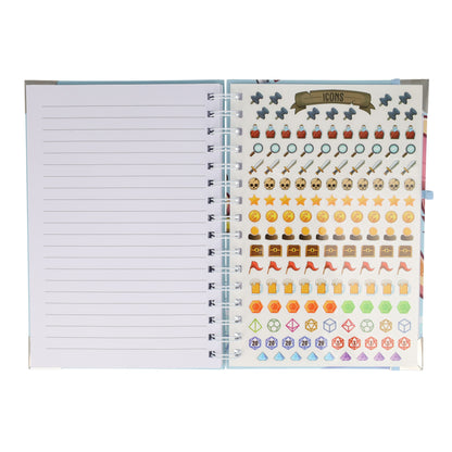 Dungeons and Doggos Spiral Notebook