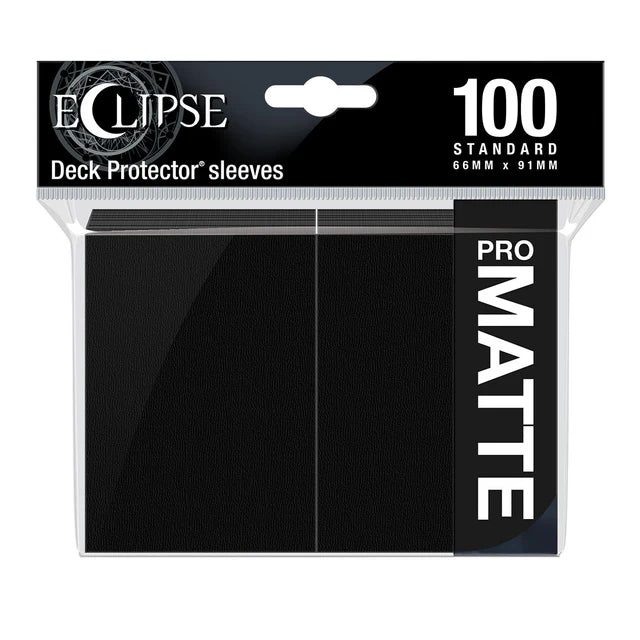 SLEEVES Eclipse Matte Standard Jet Black (100)