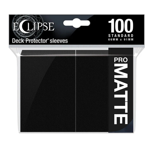 SLEEVES Eclipse Matte Standard Jet Black (100)