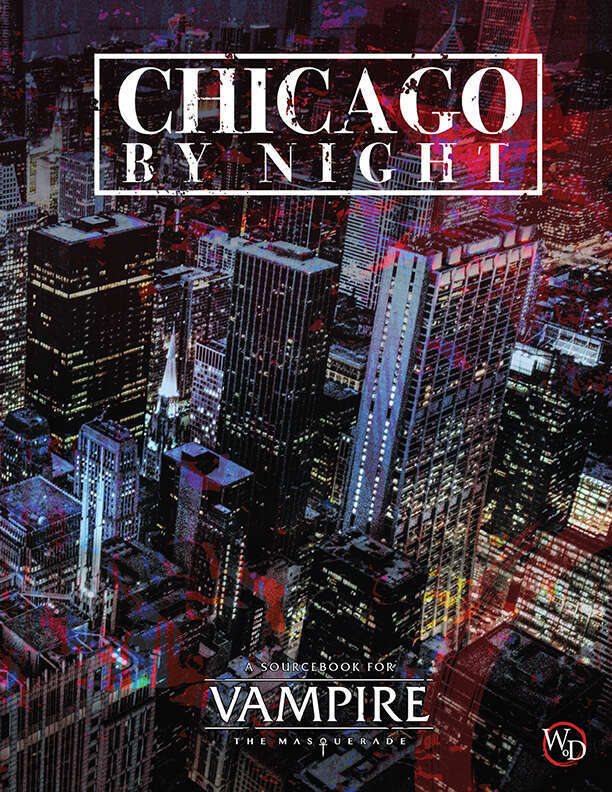 Vampire: The Masquerade 5th Edition RPG book Chicago By Night Sourcebook