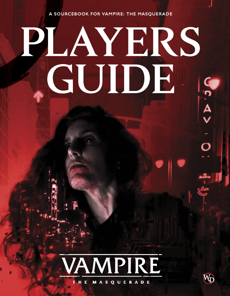 Vampire The Masquerade 5th Edition RPG book Players Guide