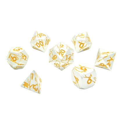 Divine Decree Metal RPG Dice Set