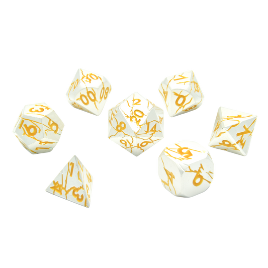 Divine Decree Metal RPG Dice Set