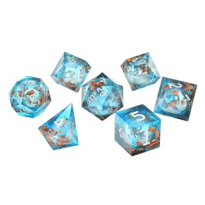 Flux Fortune Liquid Core RPG Dice Set