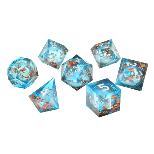 Flux Fortune Liquid Core RPG Dice Set