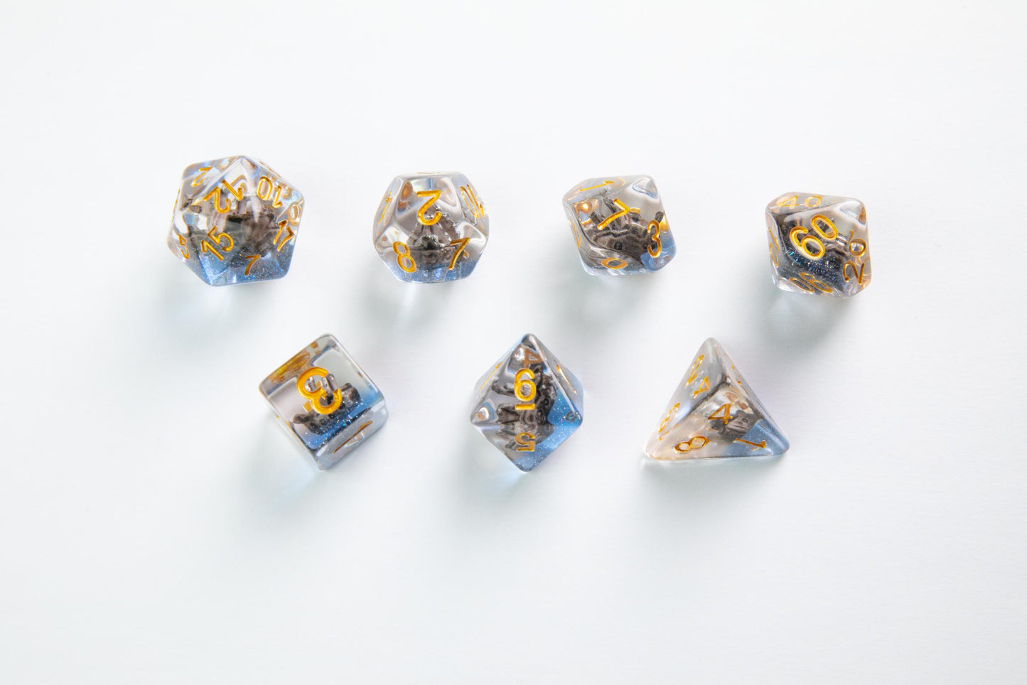 DICE Embraced Cursed Ship RPG Dice Set 7pcs