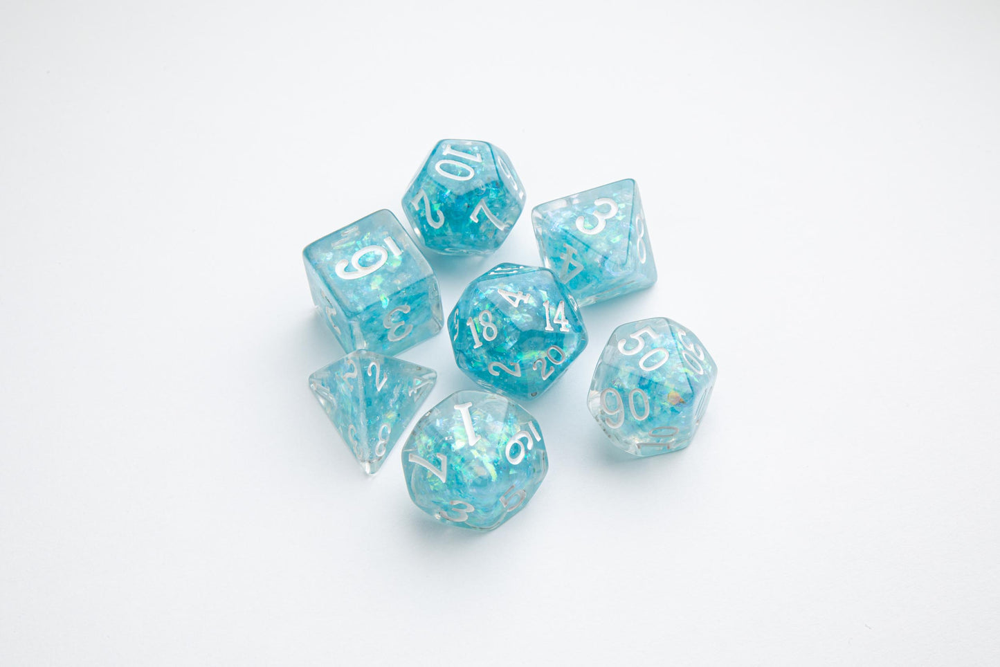DICE Candy-like Series Blueberry RPG Dice Set 7pcs