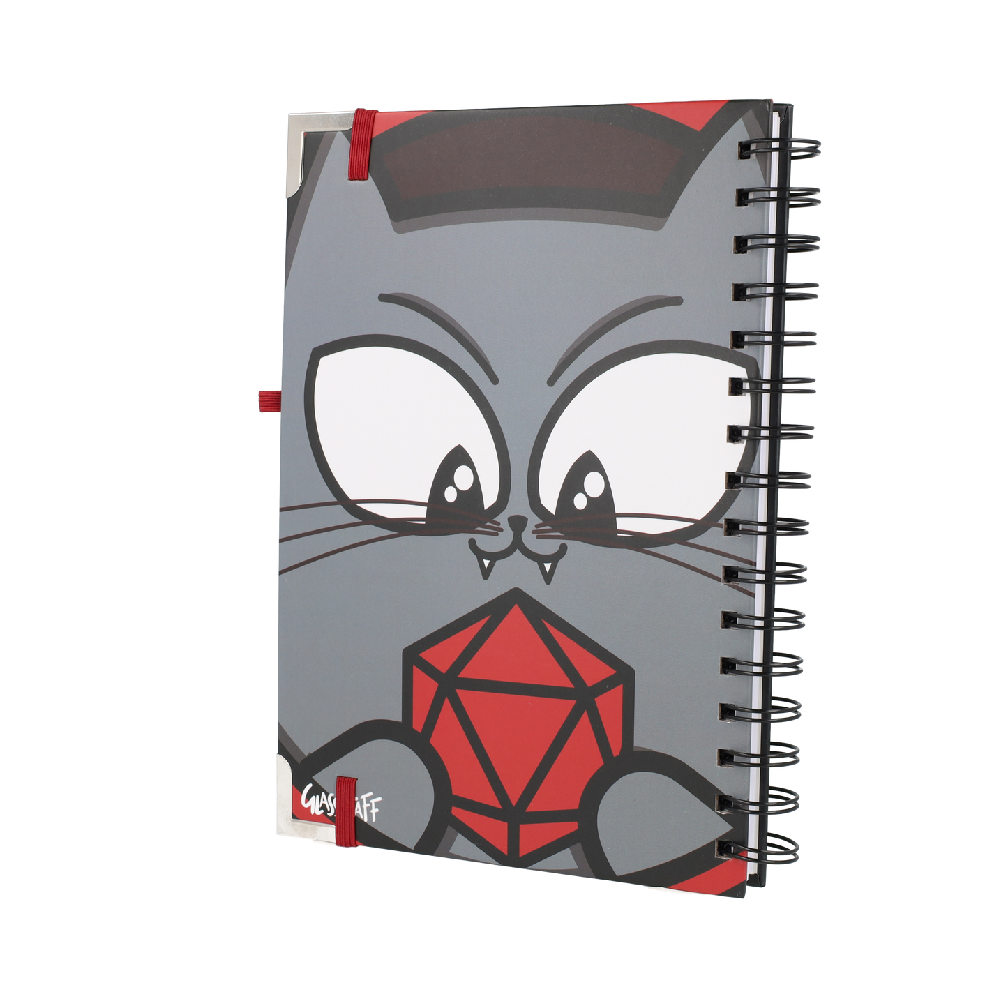Meowster of the Dungeon Spiral Notebook