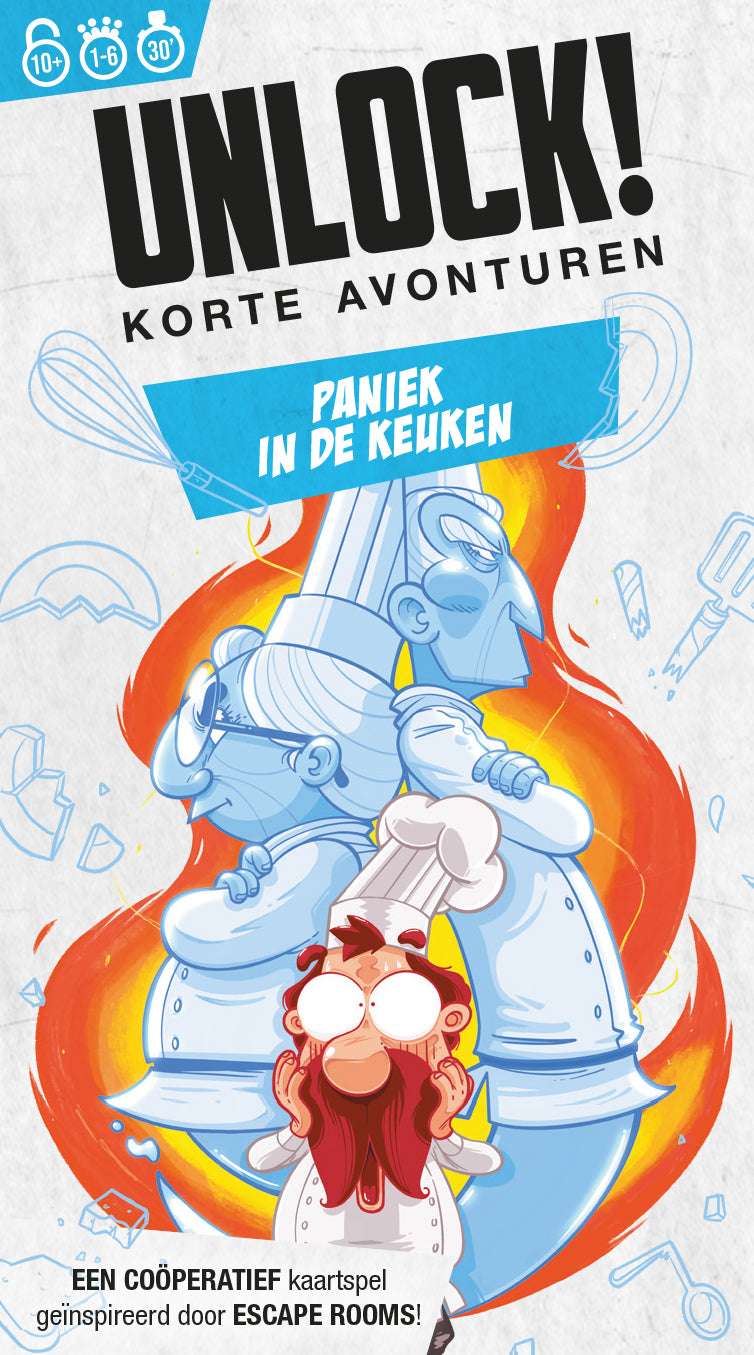 Unlock! Korte Avonturen Paniek in de keuken