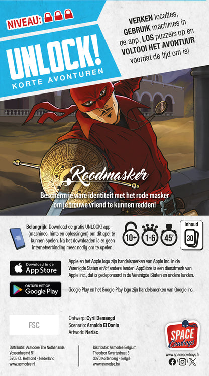 Unlock! Korte Avonturen Roodmasker