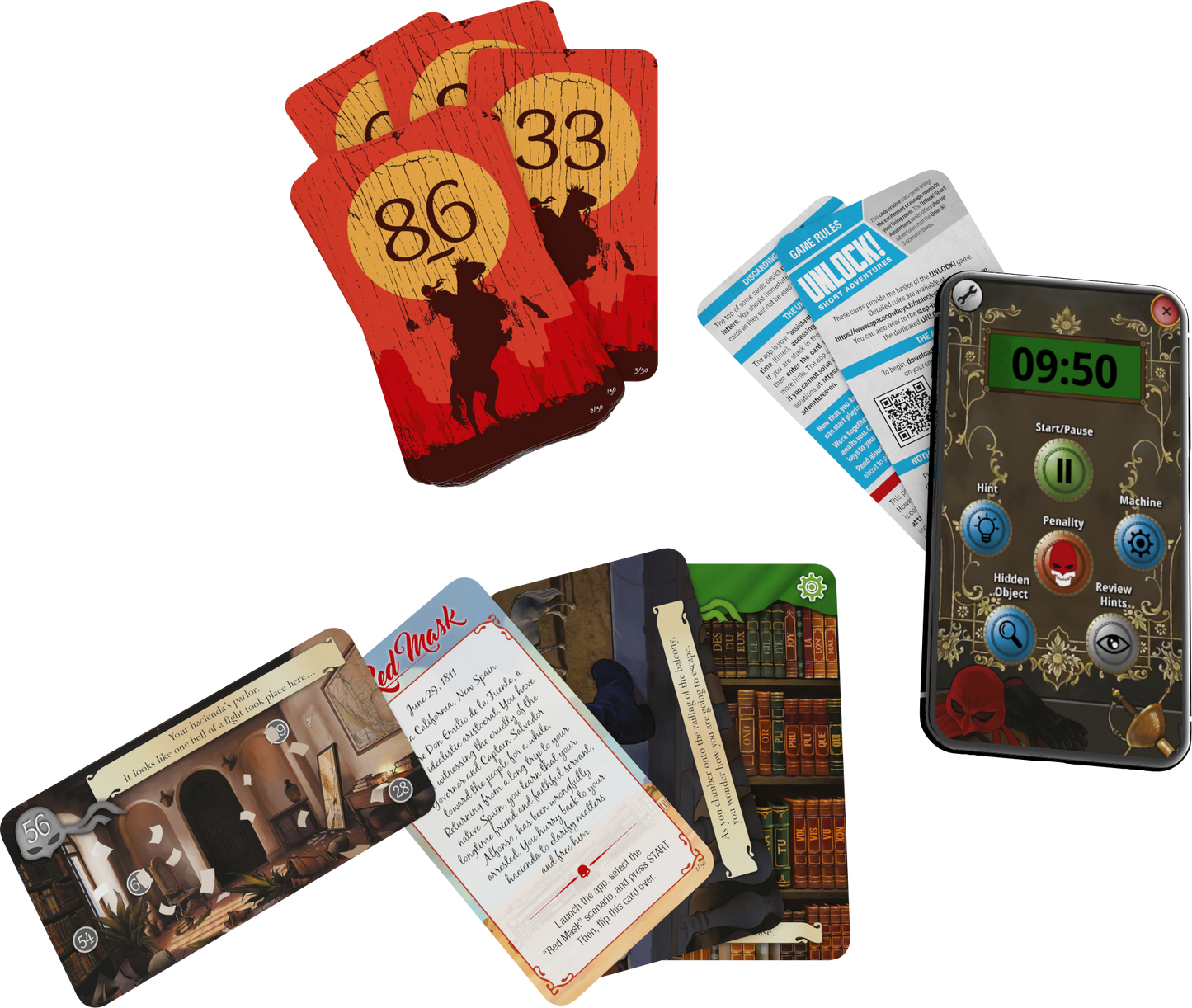 Unlock! Korte Avonturen Roodmasker