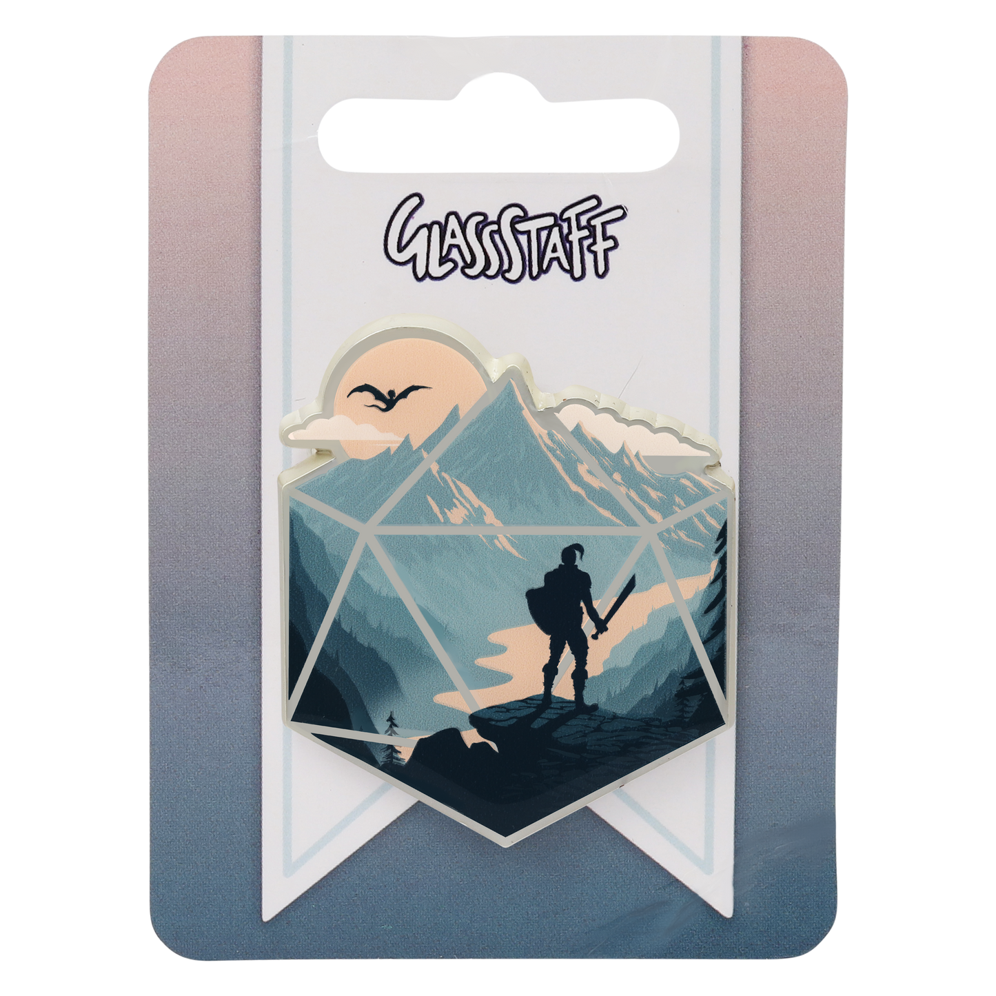 The d20 Champion Pin