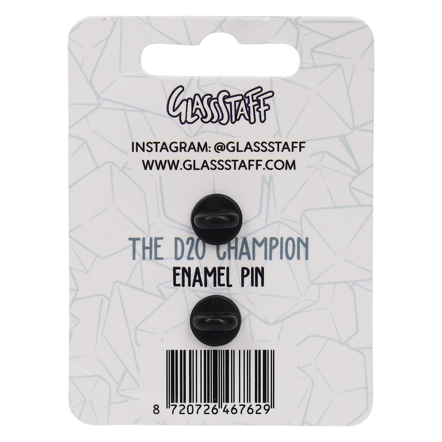 The d20 Champion Pin