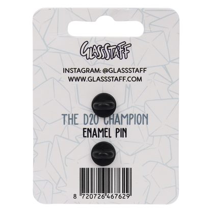 The d20 Champion Pin
