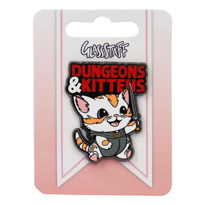 Dungeons and Kittens Pin