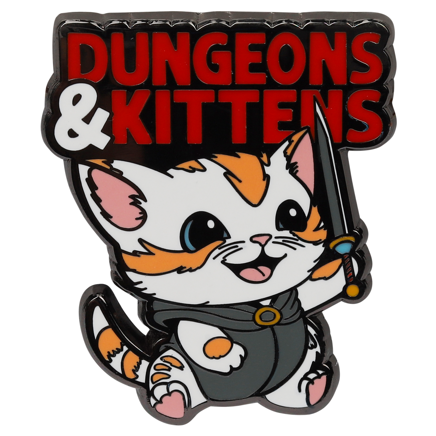 Dungeons and Kittens Pin