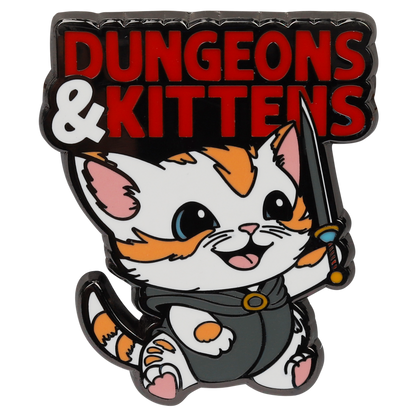 Dungeons and Kittens Pin