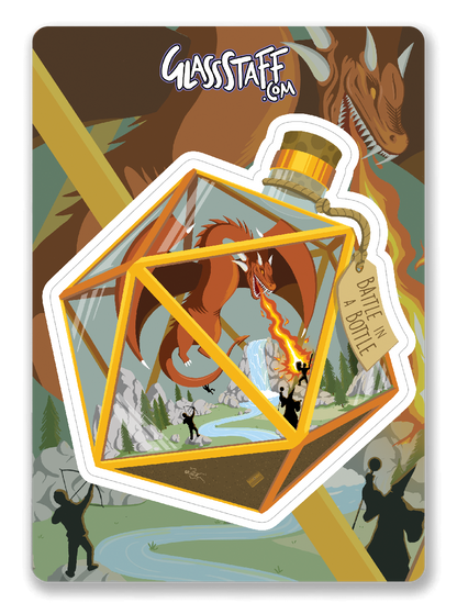Battle in a Bottle Sticker
