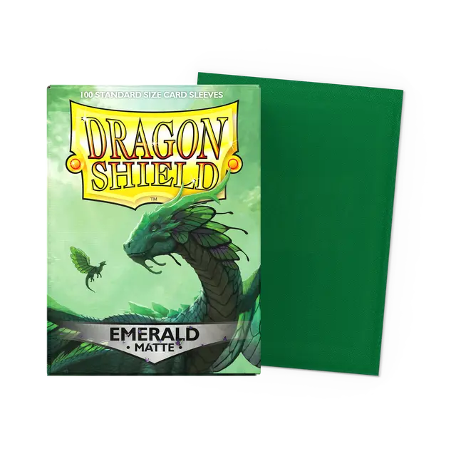 SLEEVES Dragon Shield Matte Emerald (100ct)