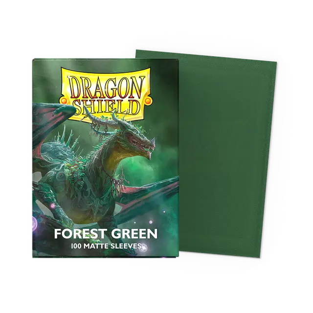 SLEEVES Dragon Shield Forest Green (100ct)