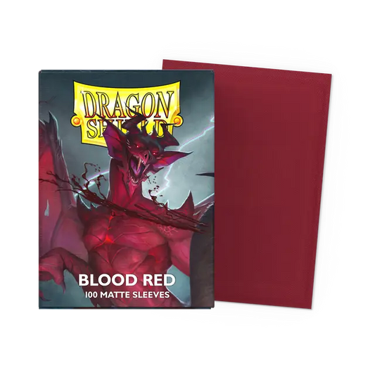 SLEEVES Dragon Shield Blood Red (100ct)