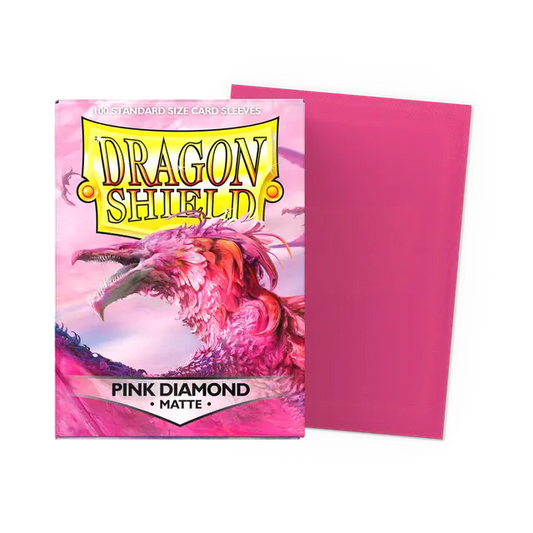 SLEEVES Dragon Shield Matte Pink Diamond (100ct)