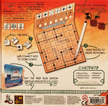 Railroad Ink Blazing Red Edition