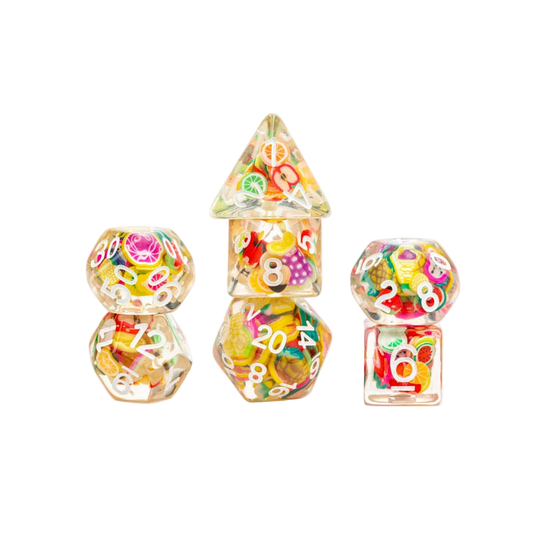 FanRoll Dice Set Fruit (7)