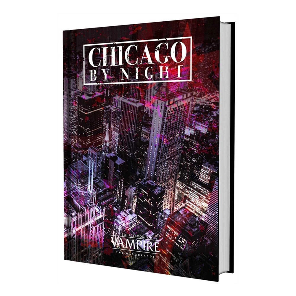 Vampire: The Masquerade 5th Edition RPG book Chicago By Night Sourcebook